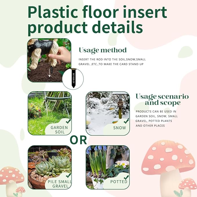Fairy Garden Stake Decor, Acrylic 2D Garden Fairy Decoration, Fairy Garden Accessories for Outdoor Indoor Yard Lawn Pot Plants (Creative-Dog)