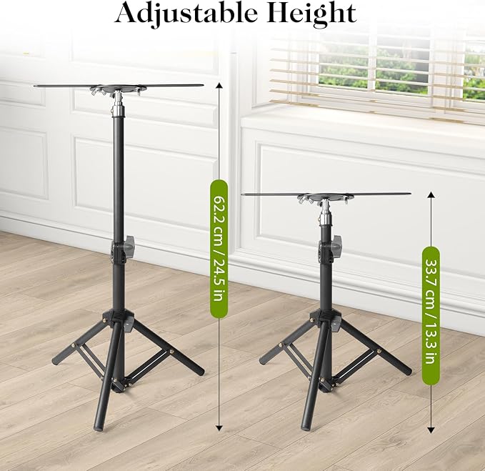 AZEAM Adjustable Plant Risers for Inside Pots, 2 PCS Planter Inserts Fillers for Large Flower Pots, Height Planter Lifter Stand for Outdoor Indoor Plants, 13"- 24" Raise with 4"-12" Top Support