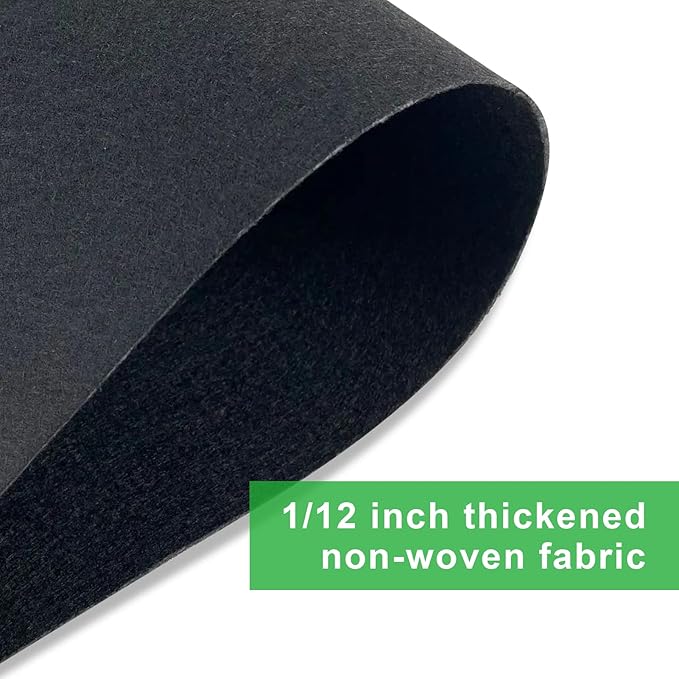 Grow Bags-15 Gallon, Garden Plant Bags with Handles, Thickened Nonwoven Fabric Aeration Planting Pots, Vegetable Gardening Fabric pots with Plant Tags & Seedling Bags(6Pack Potato Grow Bags)