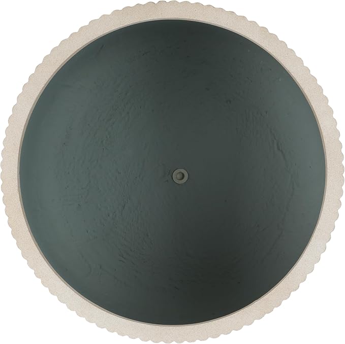 SAFAVIEH Outdoor Collection Lucca Beige Cement Ficonstone Planter Pot