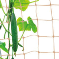 Jute Trellis Netting - Jute Netting for Garden, Heavy Duty Plant Support Netting for Climbing Plants, Cucumber, Vine, Fruits & Vegetables, Climbing Vining Plants (3.3 Ft X 6.6 Ft, 3.9 Inch Squares)