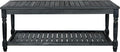 Safavieh Outdoor Collection Oakley Dark Slate Grey Coffee Table