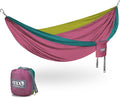 ENO, Eagles Nest Outfitters DoubleNest Lightweight Camping Hammock, 1 to 2 Person, Special Edition Colors, ATC