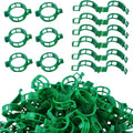 Plant Support Clips, 100 Pcs Tomato Clips, Plastic Trellis Clips, Grape Vine Tomato Vine Vegetables Plants Garden Support Clips to Grow Upright Makes Plants Healthier