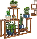 Plant Stand for multiple Plants Stands Indoor Outdoor Flower Pot Stand 5 Tiers Flower Shelf Rack Plants Stands for Patio Balcony Living Room （Upgrade 2 in 1 ）
