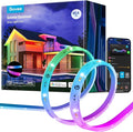 Govee Outdoor LED Strip Lights RGBIC with Warm and Cold White, 65.6ft 2.4G WiFi Smart Outdoor Lights, IP65 Waterproof, Work with Alexa and Google Assistant, App Control, for Porch, Patio, Eave, Party