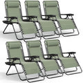 Nestl Zero Gravity Chairs Set of 6 - Sage Green