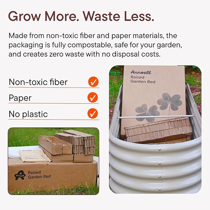 5-Pack 18” Tall Galvanized Raised Garden Beds – Everyday Kitchen Garden Layout, Fits 200 Sq Ft Patio or Backyard, 10x2x1.5 ft & 8x2x1.5 ft Metal Flower Bed for Herbs Vegetable - Moss Green