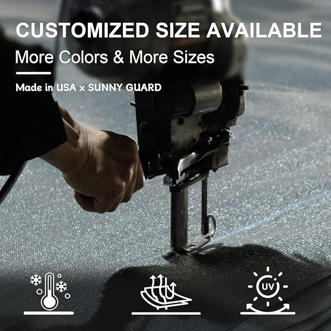 SUNNY GUARD Custom Size 5'x5'x7.1' Dark Grey Sun Shade Sail Right Triangle UV Block Shade for Backyard Yard Patio Deck Garden(Customized)