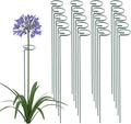 36 Inch 20 Packs Plant Support Stake Garden Single stemmed Plant Support Hoops Plant Prop for Flowers Orchid Tomatoes Peony Lily Rose Gladiolus (36 inch)