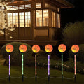 Solar Lights Outdoor, Basketball Theme LED Stake Light for Garden Yard Pathway Patio Walkway Landscape Decoration