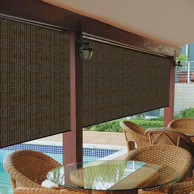 90% Shade Cloth Sun Shade Fabric Privacy Screen Shade Cover for Patio Garden Pergola Shade Cover Canopy with Gromments
