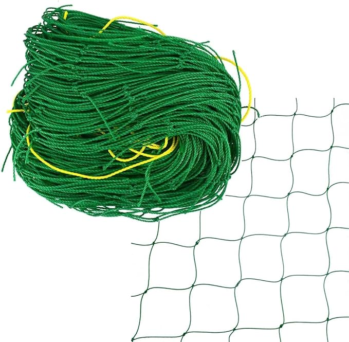 Garden Nylon Mesh Plant Support Trellis Netting Plant Climbing Net for Flower Fruits Vegetables Tomato Plants 2.95Ft x 5.9Ft