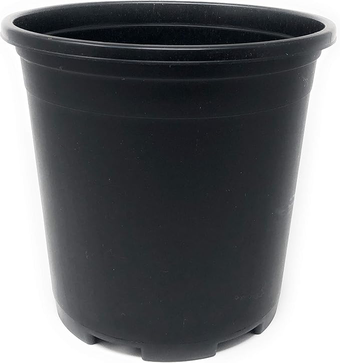 Wholesale Nursery Pot in Bulk 30-Pack 2 Gallon 9 Inch Plastic Planters for Outdoor Indoor Plants Gardening Flower Pots with Drainage Holes Color Black