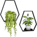Wall Planters for Indoor Plants, Plant Frames Wall Decor Living Room Plant Stand Hanging Wall Plants Holder to Hold Large Pots Wall Plant Hanger Window Plant Shelves for Outdoor Entryway