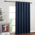 NICETOWN Bedroom Window Blackout Curtain Panel - Thermal Insulated Blackout Drape/Drapery for Loft, Guestroom (Navy, 1 Panel, 80 x 84 inch)
