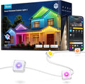 Govee Permanent Outdoor Lights 2, 100ft RGBIC Outdoor Lights with 16 Million Colors and 100 Scene Modes, IP67 Waterproof, Holiday & Party Decorations, Works with Alexa, Google Assistant, White