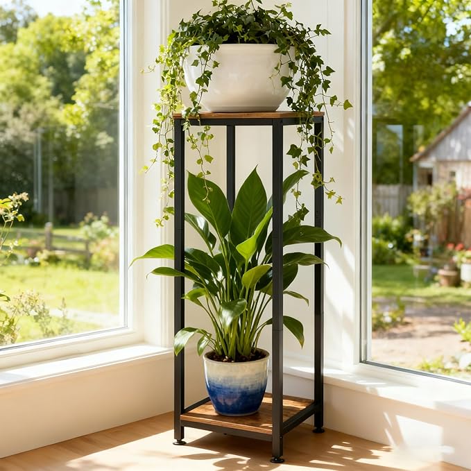 Plant Stand Indoor, Plant Stands Plant Shelf Indoor, Plant Stands Plant Holders for Indoor Plants, Living Room, Bedroom, Balcony