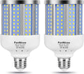 2 Pack 280W Equivalent LED Corn Light Bulb, 4000 Lumen 6500K Cool White Daylight 40W LED Corn Lamp,E26/E27 Medium Base,for Indoor Outdoor Warehouse Garage Basement Backyard Factory Barn and Many Area