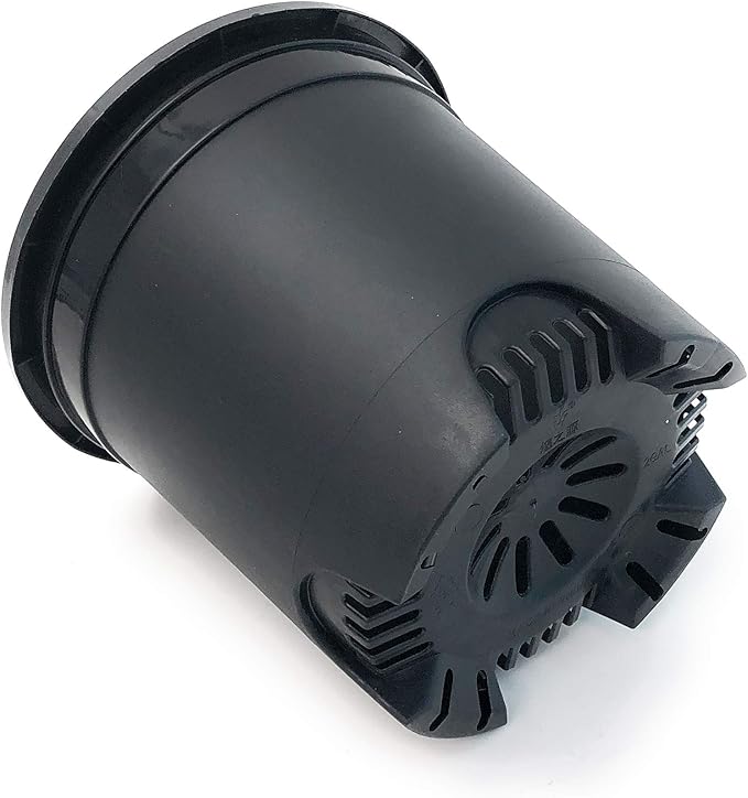 2 Gallon 10-Pack Nursery Pot Black Plastic Planters for Outdoor Indoor Plants Gardening Flower Pots Plant Pots with Drainage Holes