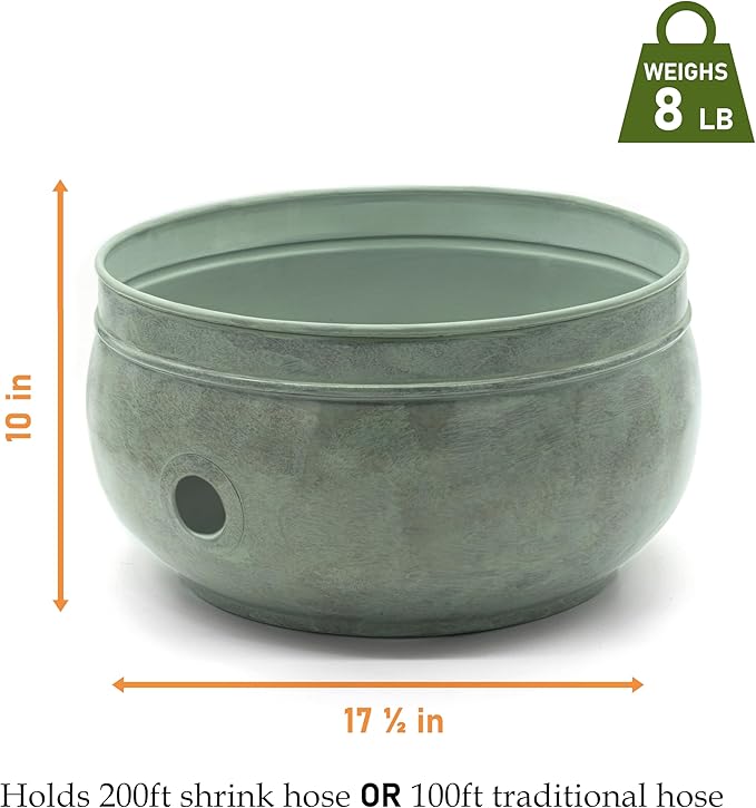 Sonoma Hose Pot - Blue Verde Brass by Good Directions