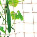Jute Trellis Netting - Jute Netting for Garden, Heavy Duty Plant Support Netting for Climbing Plants, Cucumber, Vine, Fruits & Vegetables, Climbing Vining Plants (6.6 Ft x 16.4 Ft, 3.9 Inch Squares)