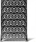 VINGLI Privacy Fence Panels, 72H’’ x 47W’’ Metal Privacy Screen Freestanding, Decorative Privacy Panels for Patio Garden Pool, Outdoor & Indoor (Y-Shaped)