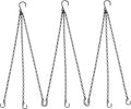 Hanging Baskets Chains 23 Inches 3 Leads Hanging Chains Flower Pot Hanger Replacement Plant Hangers for Planters and Lanterns, Pack of 3 (3 Legs)
