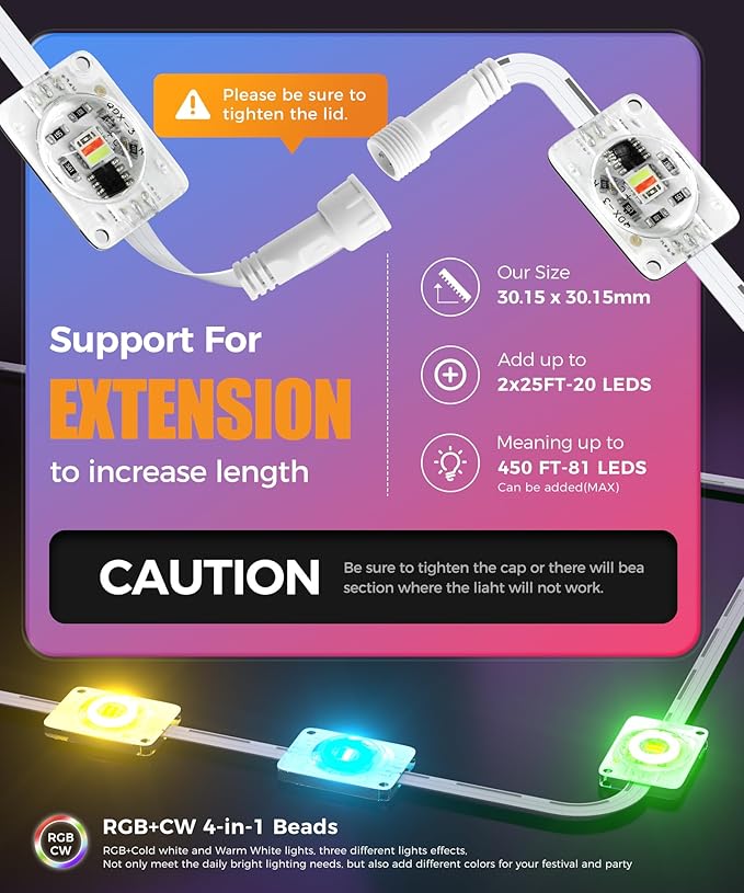 POOFZY Permanent Outdoor Lights for House,200ft RGB+IC Smart Outdoor Decor, 50 Scene Modes,App/Remote Control,for Christmas,Super Bowl,V-Day,Thanksgiving,Daily & Holiday Party Decor