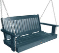 highwood AD-PORL2-NBE Lehigh Porch Swing, 4 Feet, Nantucket Blue
