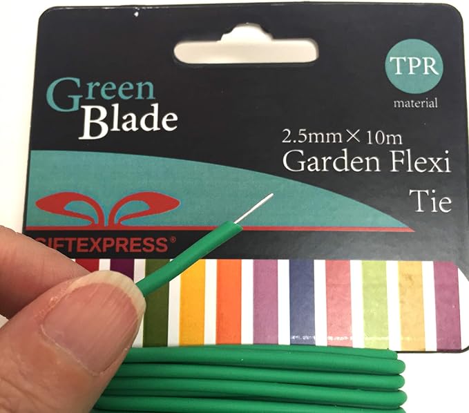 GiftExpress Pack of 6 Garden Soft Wire Tie, 32.8' ea. Garden Plant Tie, Light Duty Flexi Tie, Plant Twist Ties