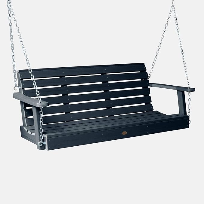 Highwood Weatherly Porch Swing 5 Feet, Federal Blue