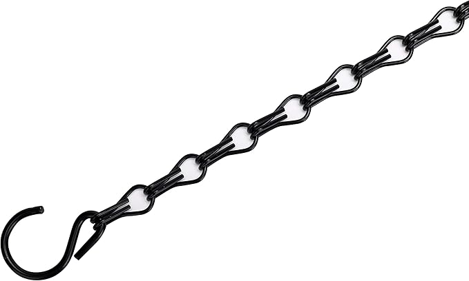 Hanging Baskets Chains 23 Inches 3 Leads Hanging Chains Flower Pot Hanger Replacement Plant Hangers for Planters and Lanterns, Pack of 3 (3 Legs)