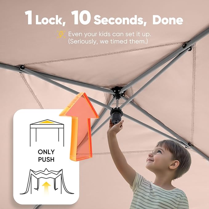 Quictent Privacy 6.6x6.6 Pop up Canopy Tent with Sidewalls and Roll-up Ventilated Windows, One Person Easy Setup, Outdoor Commercial Gazebo Shelter Enclosed Waterproof, Bonus 4 Sandbags