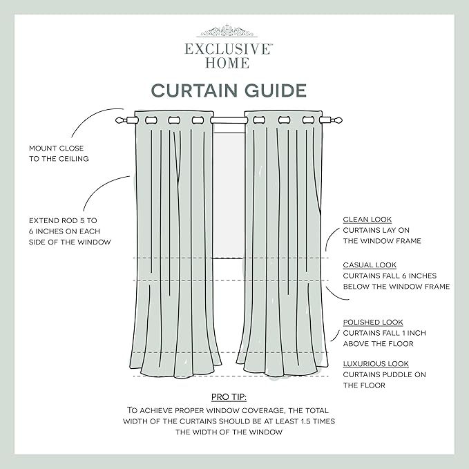 Exclusive Home Cabana Solid Indoor/Outdoor Light Filtering Hook-and-Loop Tab Top Curtain Panel Pair, 54"x144", Sundress