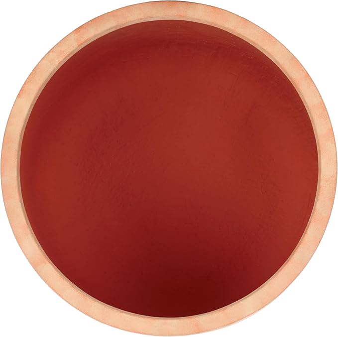 SAFAVIEH Outdoor Collection Nardo Terracotta Cement Ficonstone Planter Pot