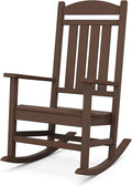 POLYWOOD Presidential Rocking Chair in Mahogany