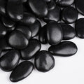 5 lbs Black Rocks for Planters, 1"-2" Decorative Rocks for Potted Plants, Polished Garden Stones for Outdoor Landscaping, Walkways, Yard, River Rocks for Flower Pots, Vase