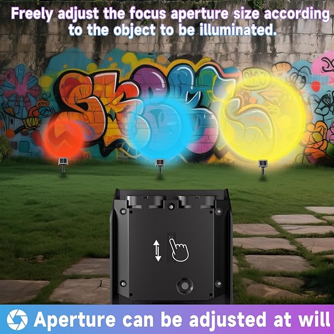 RGB Solar Spot Lights Outdoor with PC Light Guide Column, 8 Lighting Modes Christmas Landscape Lighting, IP65 Waterproof Solar Color Changing Lights Outdoor for Garden Yard Tree Pathway, 6Pack