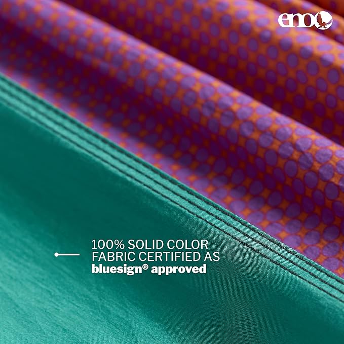 ENO, Eagles Nest Outfitters DoubleNest Lightweight Camping Hammock, 1 to 2 Person, Special Edition Colors, ATC