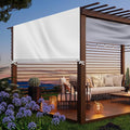 Universal Pergola Replacement Canopy Outdoor Canopy Shade Cover Waterproof Shade Top Cover for Outdoor Patio Porch Backyard (14 x 10 ft,Beige)