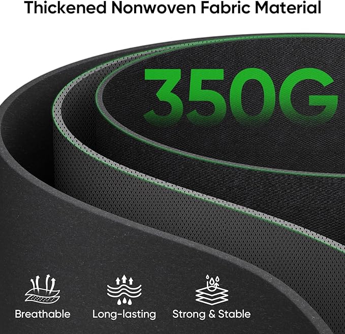 15 Gallon 10-Pack Plant Grow Bags: 350G Thickened Nonwoven Potato Grow Bags with Handles, Black Fabric Flowers Pots Felt Garden Bags, Gardening Supplies for Growing Vegetable Fruit Tomato Herbs
