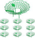 Iceyyyy 10 Pack Strawberry Plant Stand Supports-Strawberry Plant Support Stand Rack with 4 Support Feets-Growing Frame Holder Cage to Keep Berries Clean and Prevent Rot(10 Pack)
