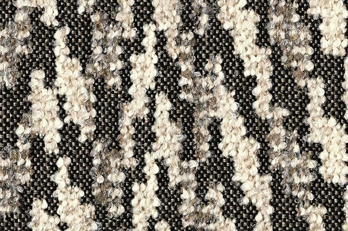 Signature Design by Ashley Beachcroft Outdoor Left & Right Arm Facing Wicker Patio Loveseats, Nuvella Weather Resistant Fabric, Brown & Beige