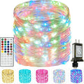 66Ft 200 LED RGB Color Changing Christmas Fairy Lights Plug in, Waterproof String Lights with Remote for Outdoor & Indoor, 24 Colors Twinkle Lights with Timer for Girl's Room Christmas Decorations