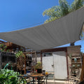 KANAGAWA 6'X24' Dark Gray Custom Size Sun Shade Sail Rectangle UV Block Canopy Cover for Patio Backyard Lawn Garden Outdoor (Customized Available)