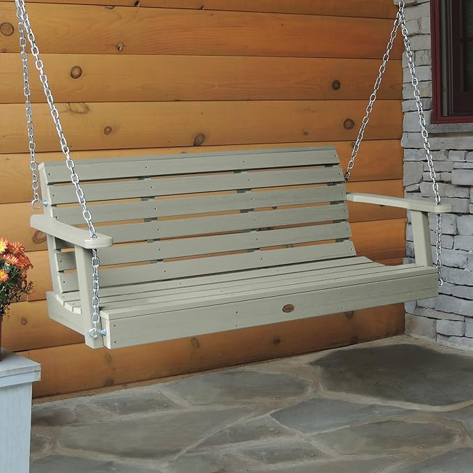 Highwood Weatherly Porch Swing 5 Feet, Eucalyptus