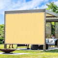Artpuch Outdoor Pergola Shade Cover 6x24 FT Sun Shade Cloth with Grommets Sand 90% UV Protection Canopy Patio Privacy Screen (Customized Available)