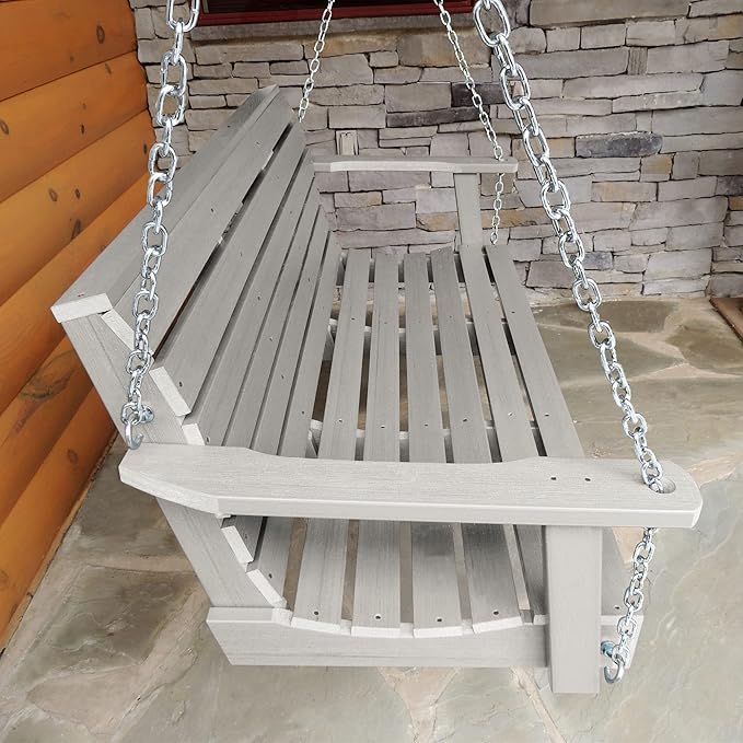 Highwood Weatherly Porch Swing 5 Feet, Harbor Gray