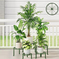 5 Pack Metal Potted Plant Stand Small Flower Pot Holder for Indoor and Outdoor Round Flower Pot Support Rack Plant Stands for Multiple Plants